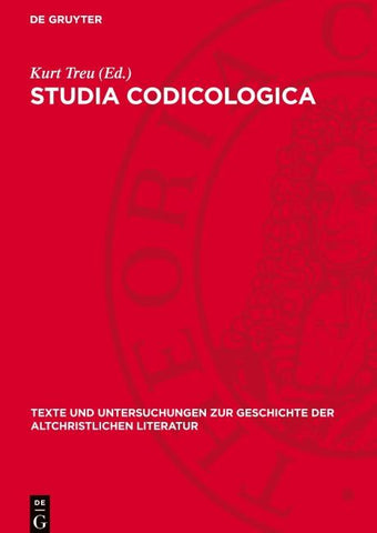 Studia Codicologica