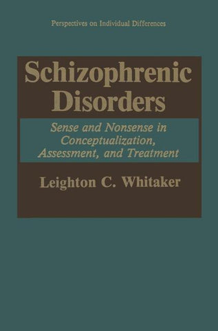 Schizophrenic Disorders: