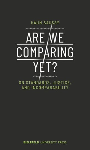 Are We Comparing Yet?