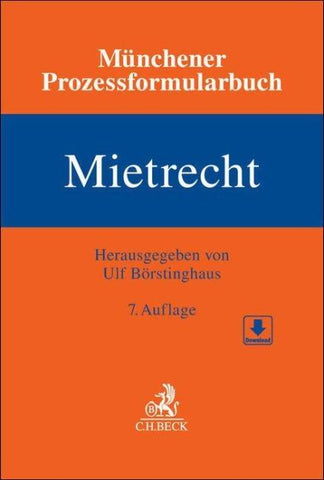 Münchener Prozessformularbuch Mietrecht