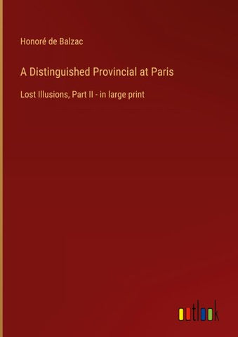 A Distinguished Provincial at Paris