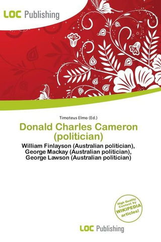Donald Charles Cameron (politician)