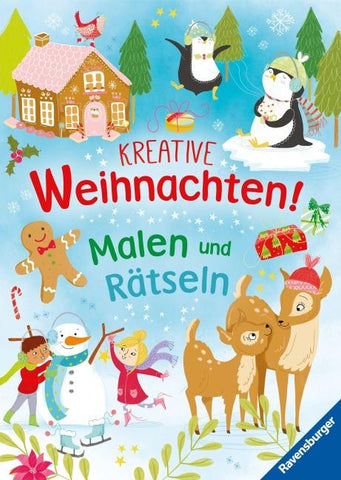 Kreative Weihnachten! Malen und Rätseln