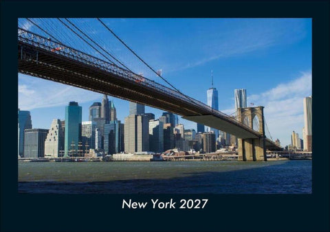 New York 2027 Fotokalender DIN A5