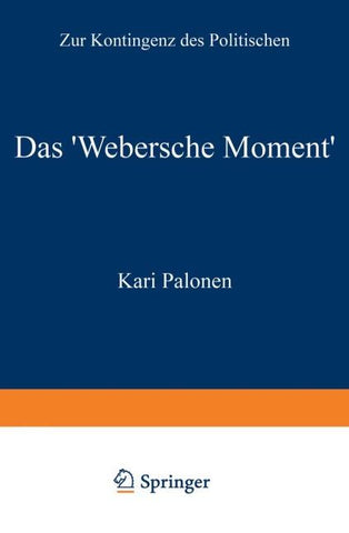 Das ‘Webersche Moment’