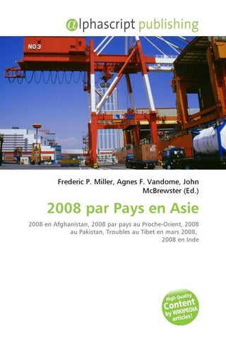 2008 par Pays en Asie