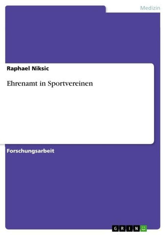 Ehrenamt in Sportvereinen