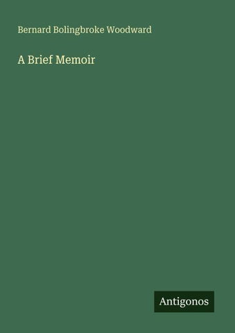A Brief Memoir