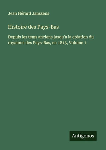 Histoire des Pays-Bas