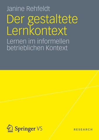Der gestaltete Lernkontext