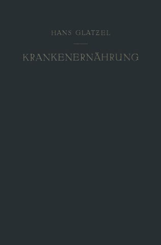 Krankenernährung
