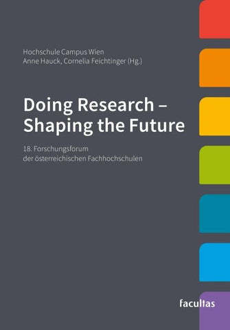 Doing Research – Shaping the Future