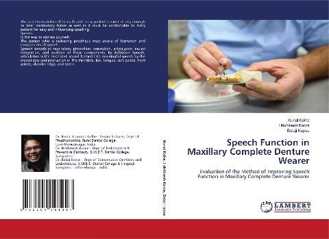 Speech Function in Maxillary Complete Denture Wearer