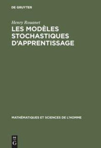 Les modèles stochastiques d'apprentissage