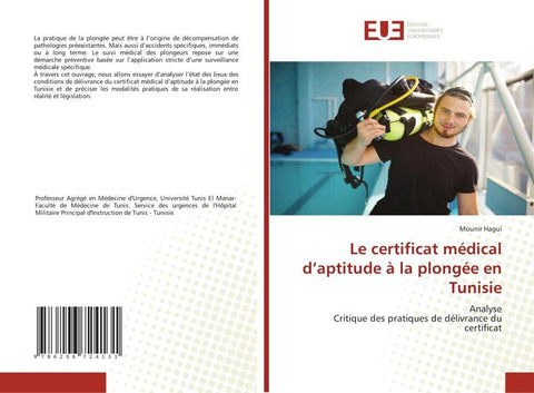 Le certificat médical d'aptitude à la plongée en Tunisie
