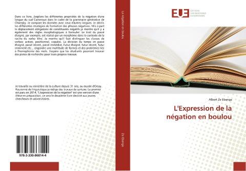 L'Expression de la négation en boulou