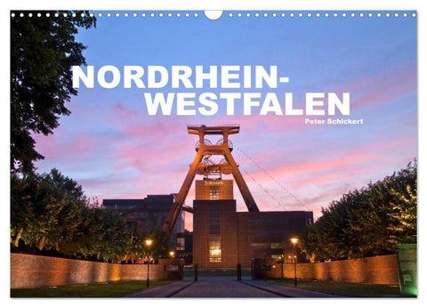 Nordrhein-Westfalen (Wandkalender 2026 DIN A3 quer), CALVENDO Monatskalender