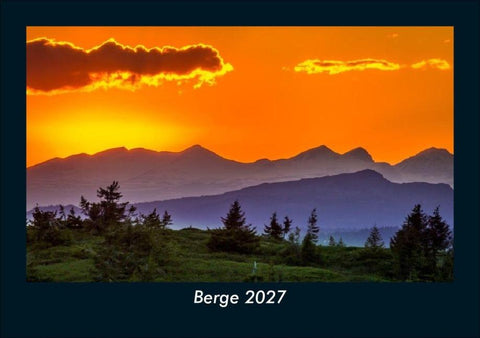 Berge 2027 Fotokalender DIN A5
