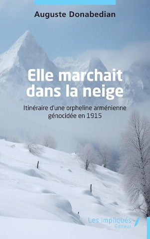 Elle marchait dans la neige