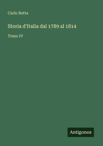Storia d'Italia dal 1789 al 1814