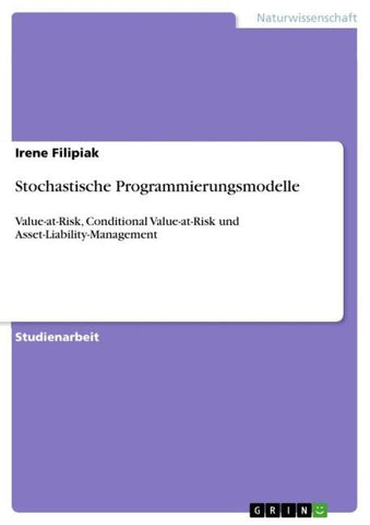 Stochastische Programmierungsmodelle
