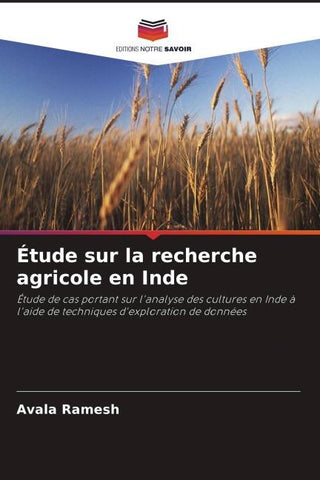 Étude sur la recherche agricole en Inde