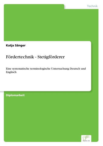 Fördertechnik - Stetigförderer