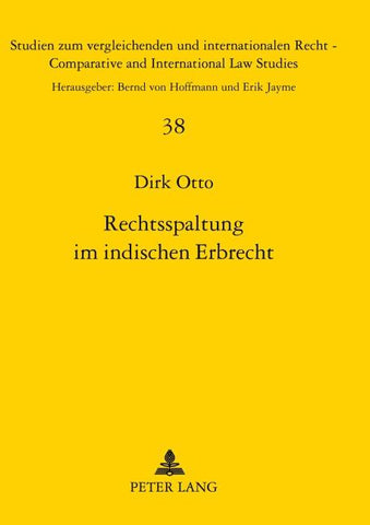 Rechtsspaltung im indischen Erbrecht