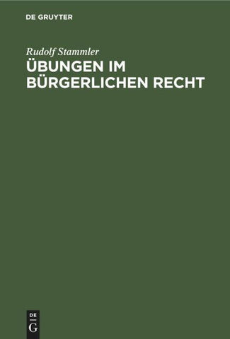 Übungen im Bürgerlichen Recht
