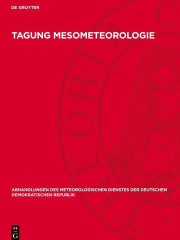 Tagung Mesometeorologie