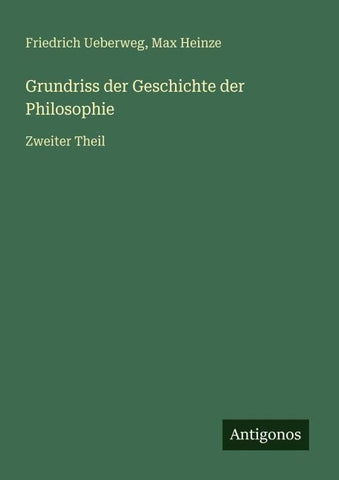 Grundriss der Geschichte der Philosophie
