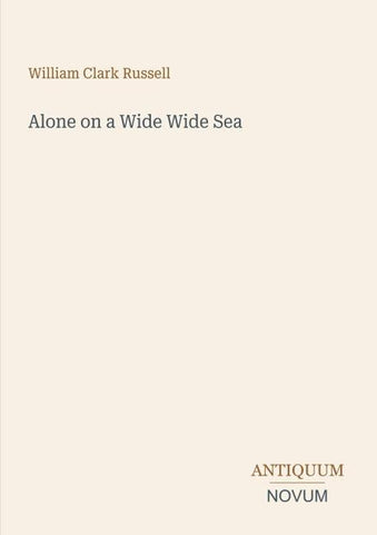 Alone on a Wide Wide Sea