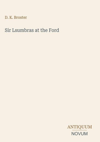 Sir Lsumbras at the Ford