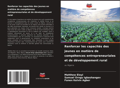 Renforcer les capacités des jeunes en matière de compétences entrepreneuriales et de développement rural