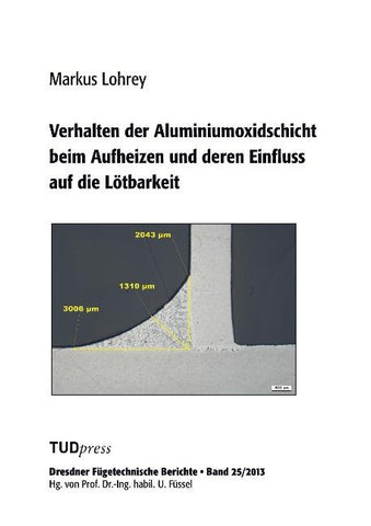 Verhalten der Aluminiumoxidschicht beim Aufheizen und deren Einfluss auf die Lötbarkeit