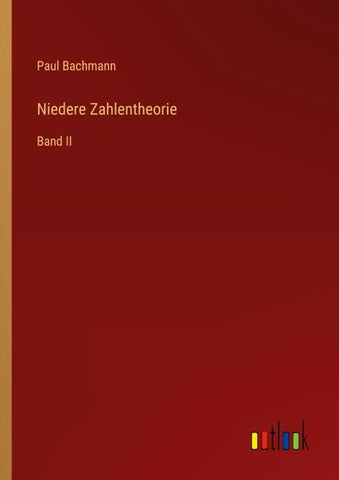 Niedere Zahlentheorie