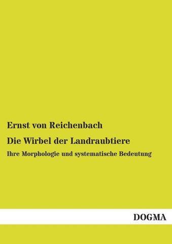 Die Wirbel der Landraubtiere