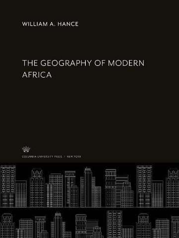 The Geography of Modern Africa