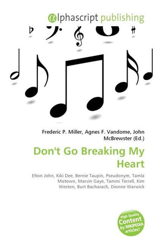 Don't Go Breaking My Heart