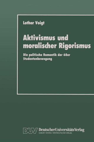 Aktivismus und moralischer Rigorismus