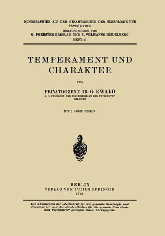 Temperament und Charakter