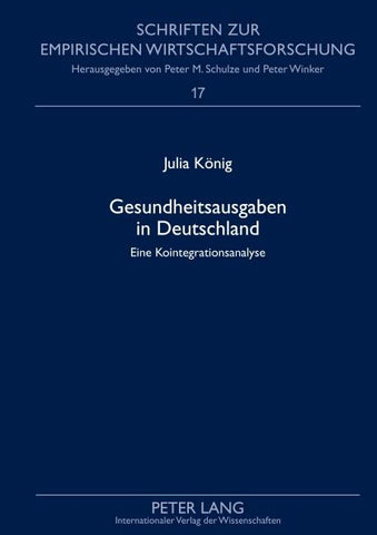 Gesundheitsausgaben in Deutschland