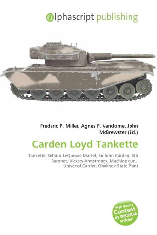 Carden Loyd Tankette
