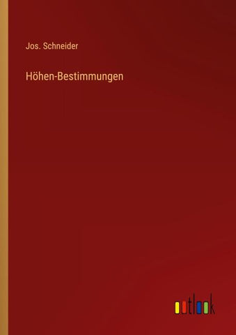 Höhen-Bestimmungen