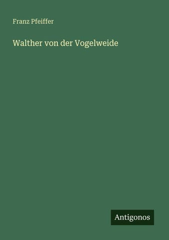 Walther von der Vogelweide
