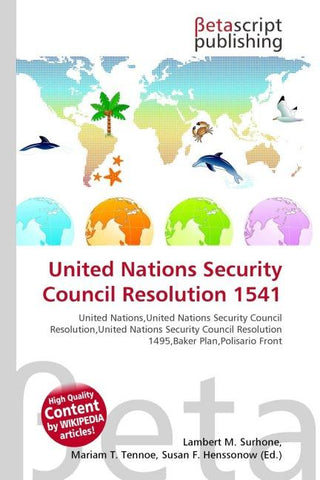 United Nations Security Council Resolution 1541