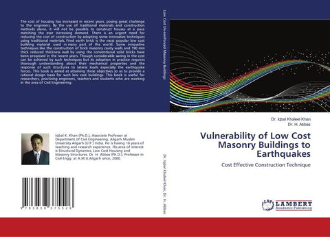 Vulnerability of Low Cost Masonry Buildings to Earthquakes