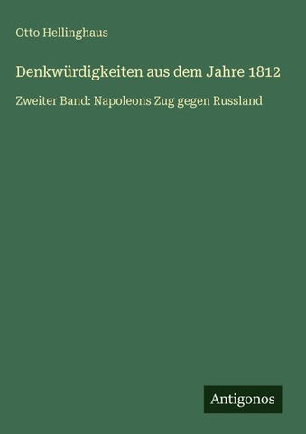 Denkwürdigkeiten aus dem Jahre 1812