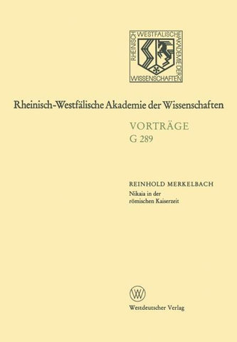 Nikaia in der römischen Kaiserzeit