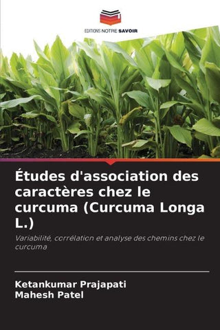 Études d'association des caractères chez le curcuma (Curcuma Longa L.)